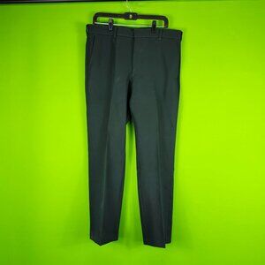 Levis Action Slacks Green Flat Front Mens Pants Size 36x30 Made In USA